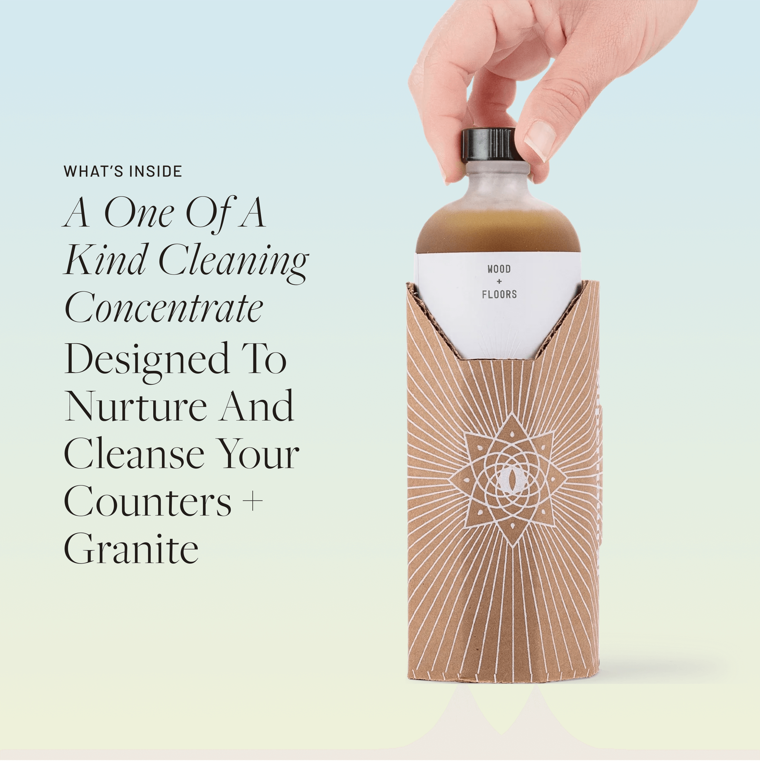 8oz Wood + Floors Large Cleaning Concentrate